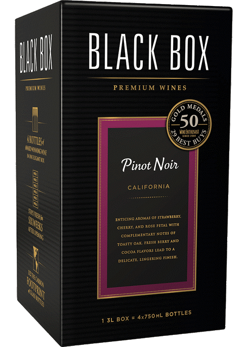 Black Box Pinot Noir Wine Myrtle Beach SC